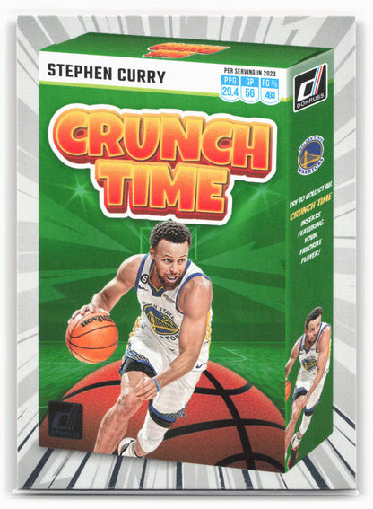 2023-24 Donruss #6 Stephen Curry Crunch Time 28311