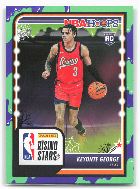 2023-24 Hoops Haunted Hoops #283 Keyonte George Slime 28313