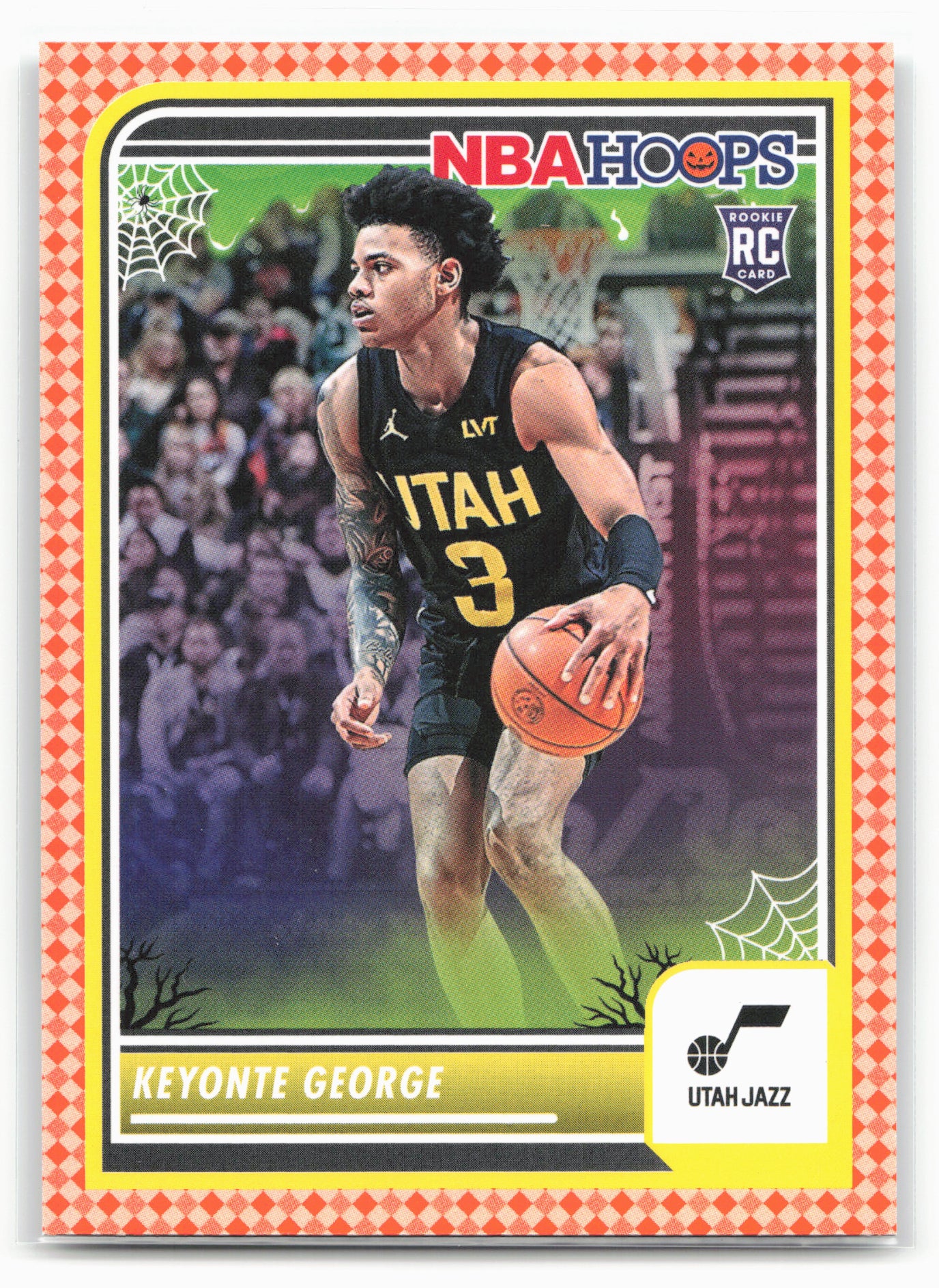 2023-24 Hoops Haunted Hoops #98 Keyonte George Orange 28314