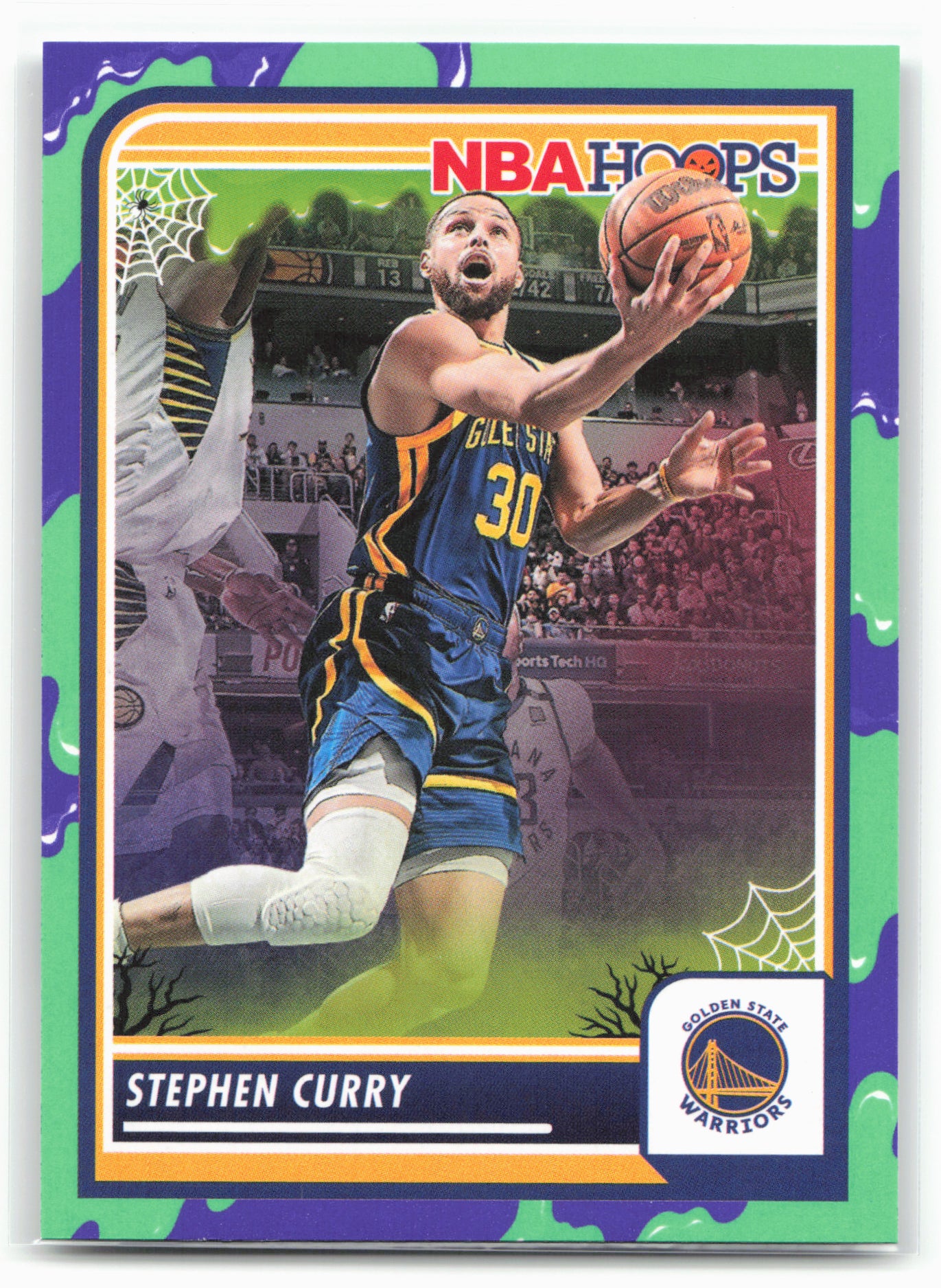 2023-24 Hoops Haunted Hoops #192 Stephen Curry Slime 28315