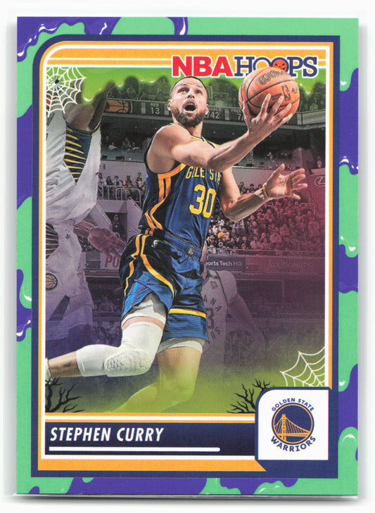 2023-24 Hoops Haunted Hoops #192 Stephen Curry Slime 28315
