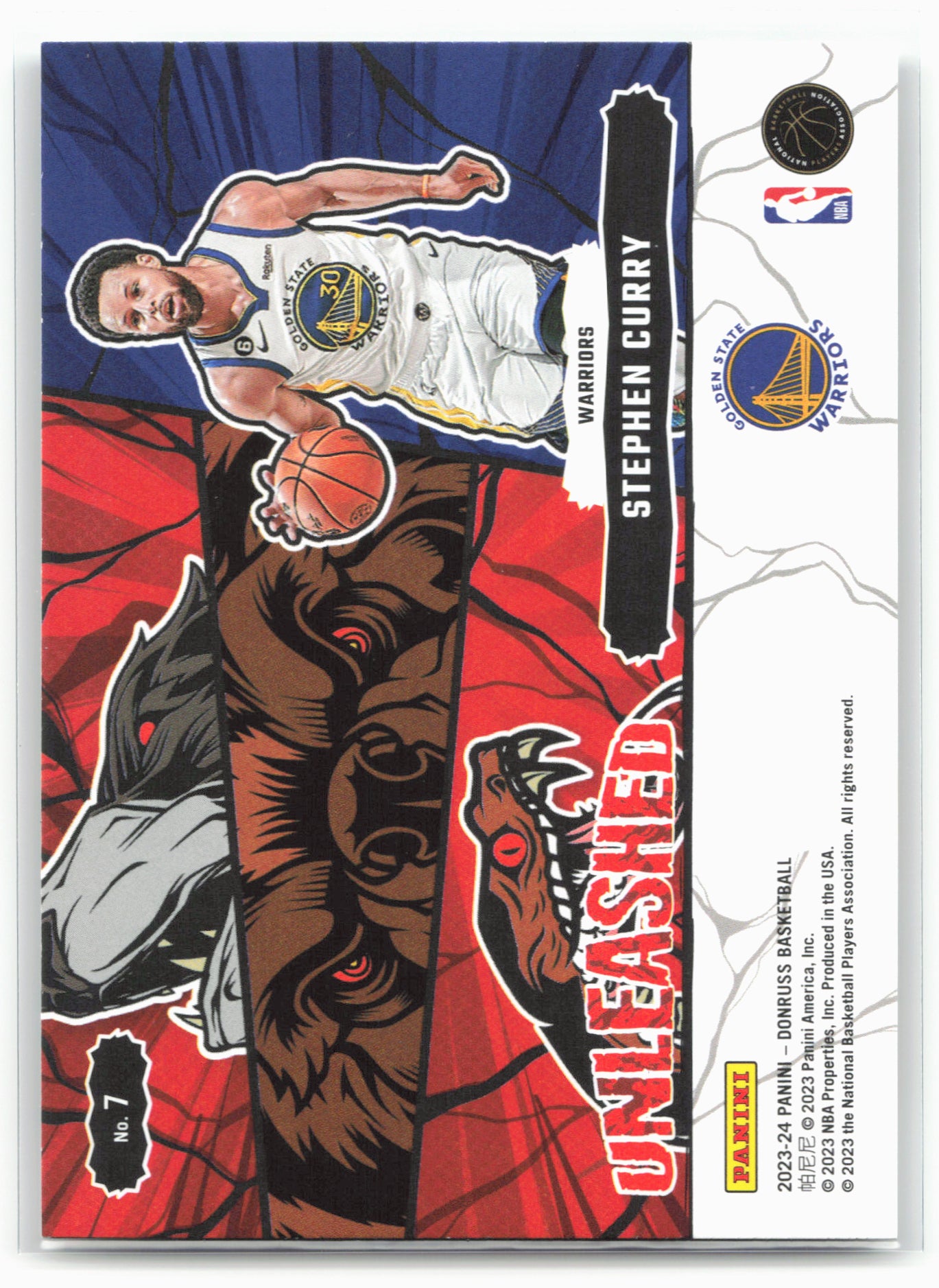 2023-24 Donruss #7 Stephen Curry Unleashed 28318