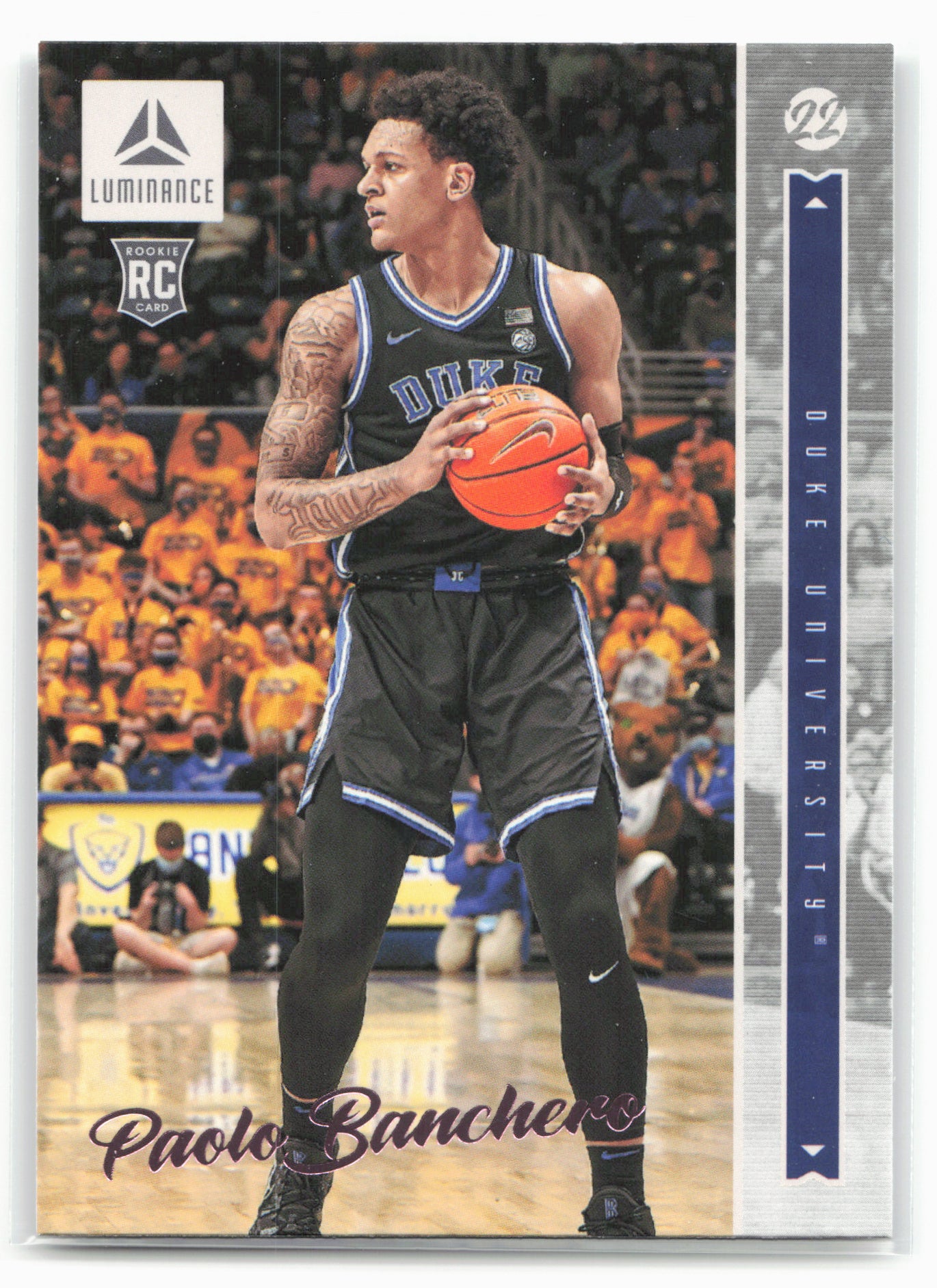 2022 Panini Chronicles Draft Picks #27 Paolo Banchero Luminance Pink