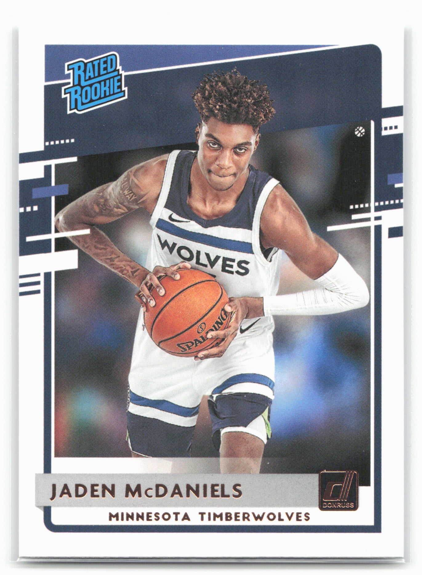 2020-21 Donruss #239 Jaden McDaniels