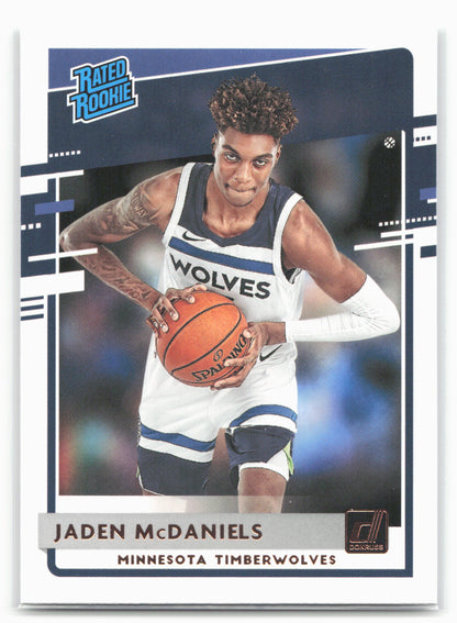 2020-21 Donruss #239 Jaden McDaniels