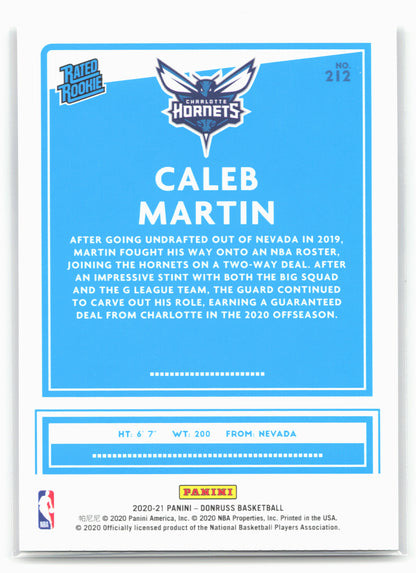 2020-21 Donruss #212 Caleb Martin