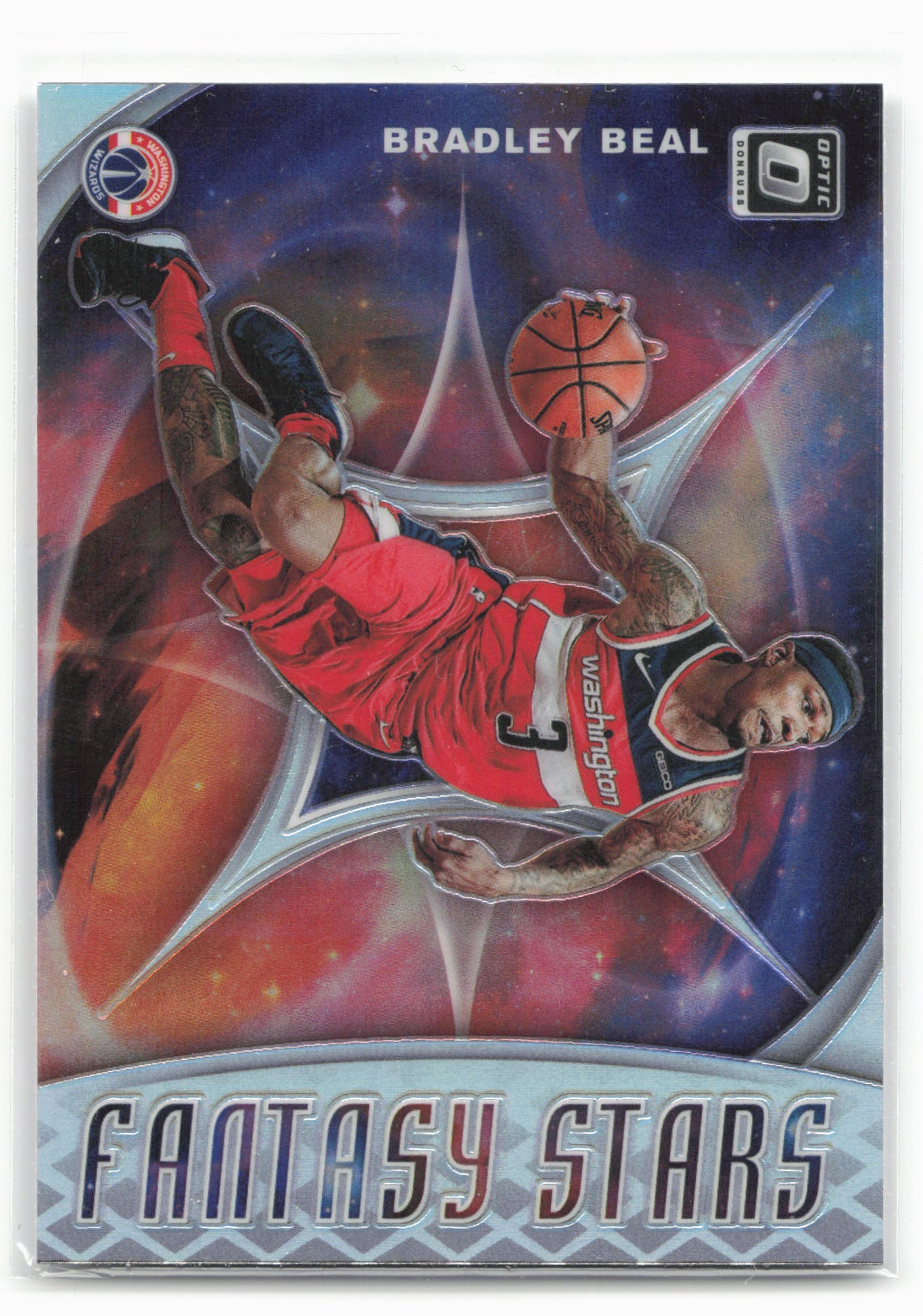2019-20 Donruss Optic #4 Bradley Beal Fantasy Stars Holo