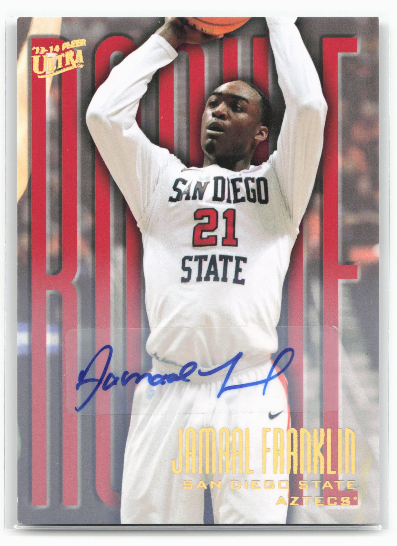 2013-14 Fleer Retro #194 Jamaal Franklin '95-96 Ultra Autographs