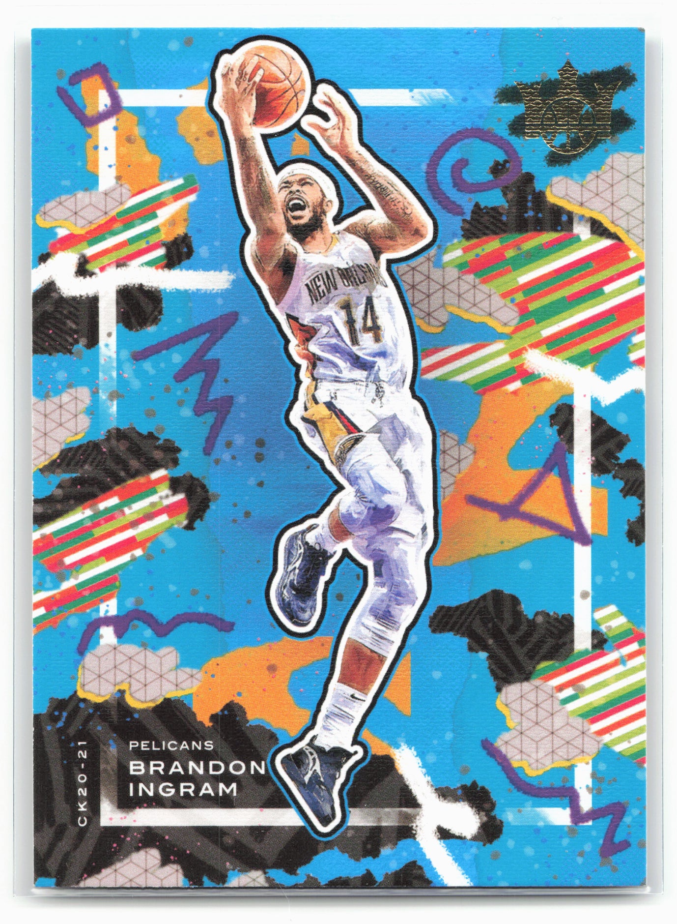2020-21 Panini Court Kings #56 Brandon Ingram