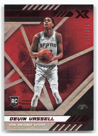 2020-21 Panini Chronicles #284 Devin Vassell Red #/149