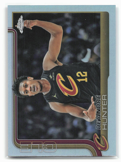 2025-26 Topps Chrome #73 De'Andre Hunter Refractor