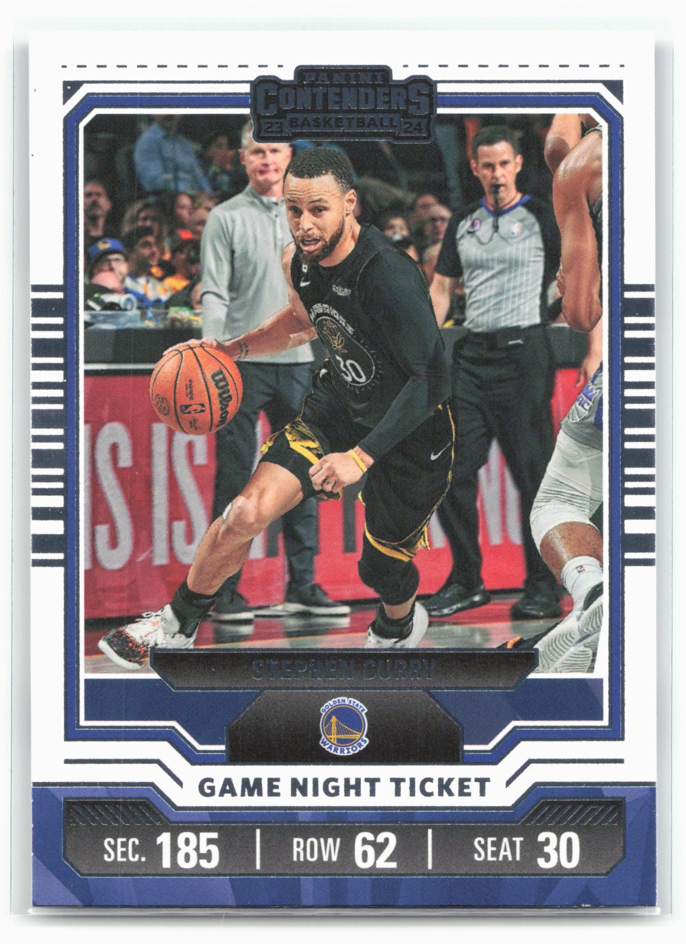 2023-24 Panini Contenders #8 Stephen Curry Game Night Ticket 28380