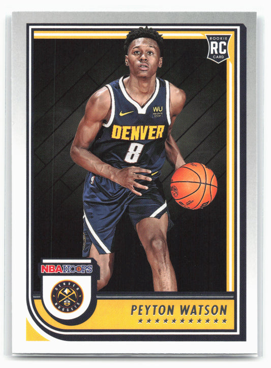 2022-23 Hoops #275 Peyton Watson 28385