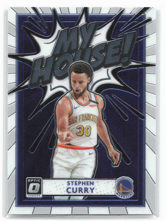 2020-21 Donruss Optic #5 Stephen Curry My House 28387
