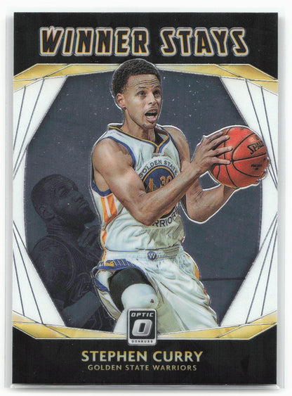 2020-21 Donruss Optic #3 Stephen Curry Winner Stays 28388