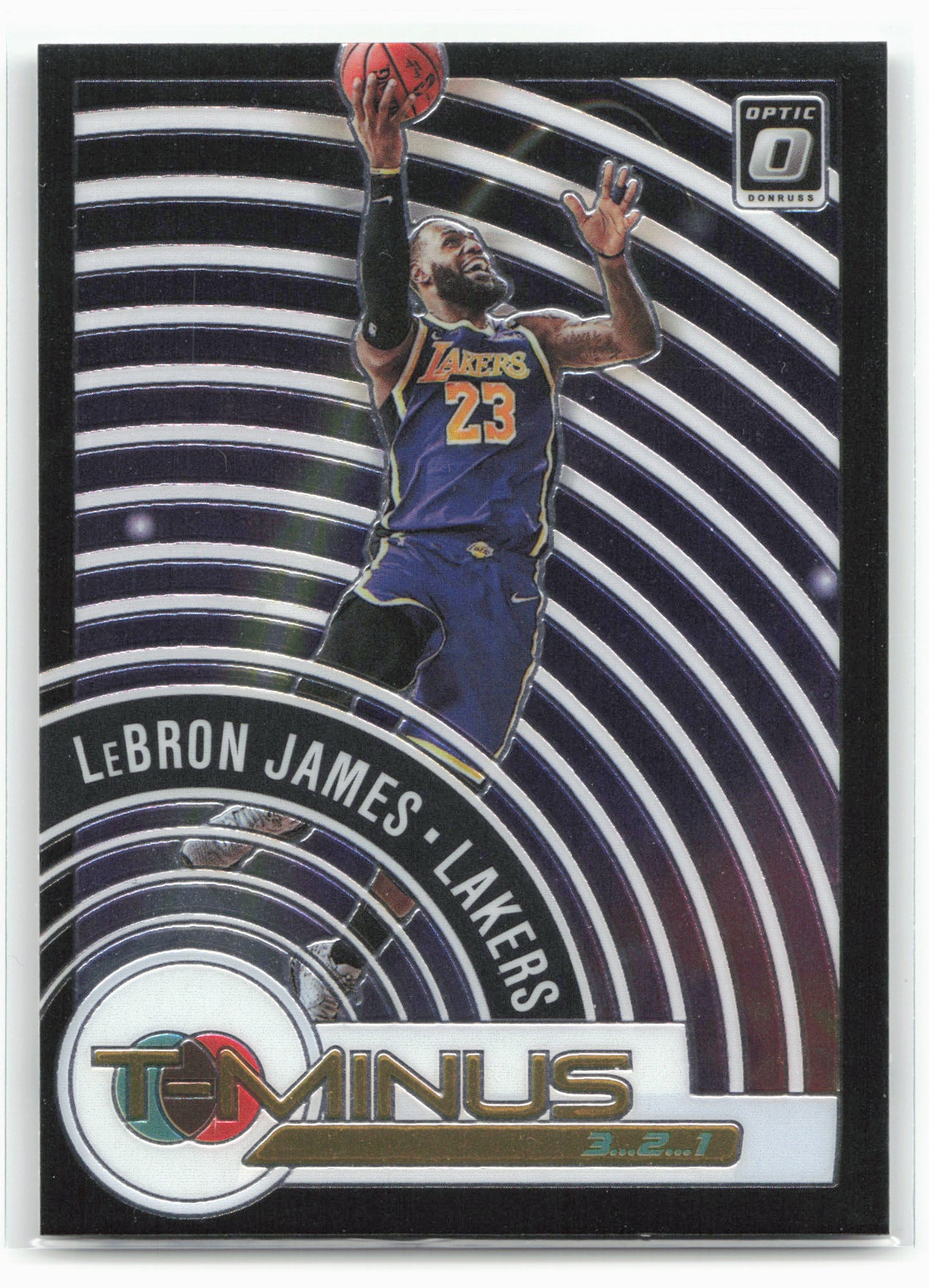 2020-21 Donruss Optic #9 LeBron James T-Minus 3...2...1 28389