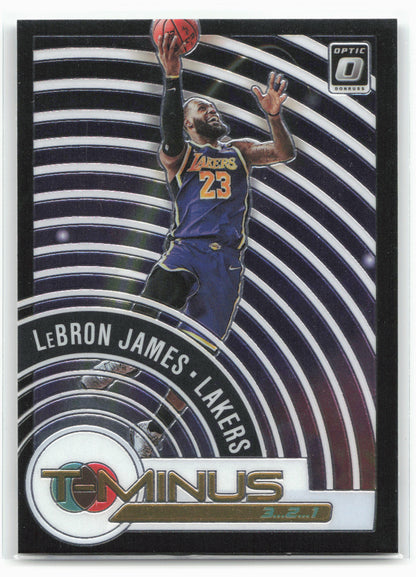 2020-21 Donruss Optic #9 LeBron James T-Minus 3...2...1 28389