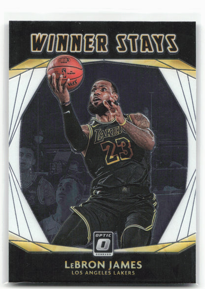 2020-21 Donruss Optic #20 LeBron James Winner Stays 28390