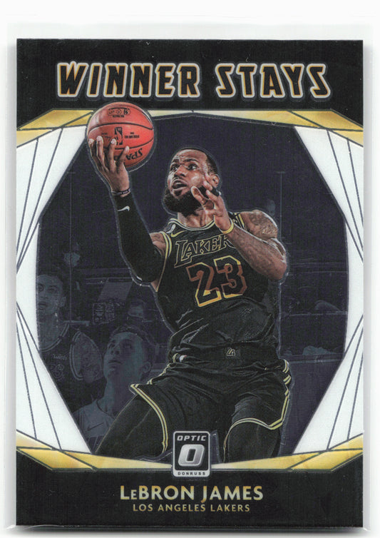 2020-21 Donruss Optic #20 LeBron James Winner Stays 28390