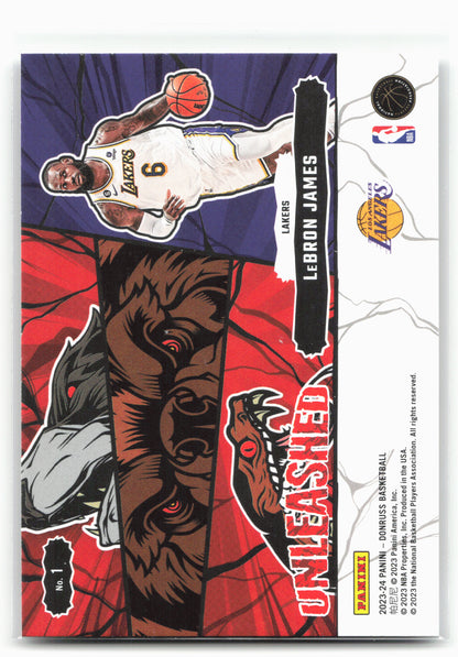 2023-24 Donruss #1 LeBron James Unleashed 28395