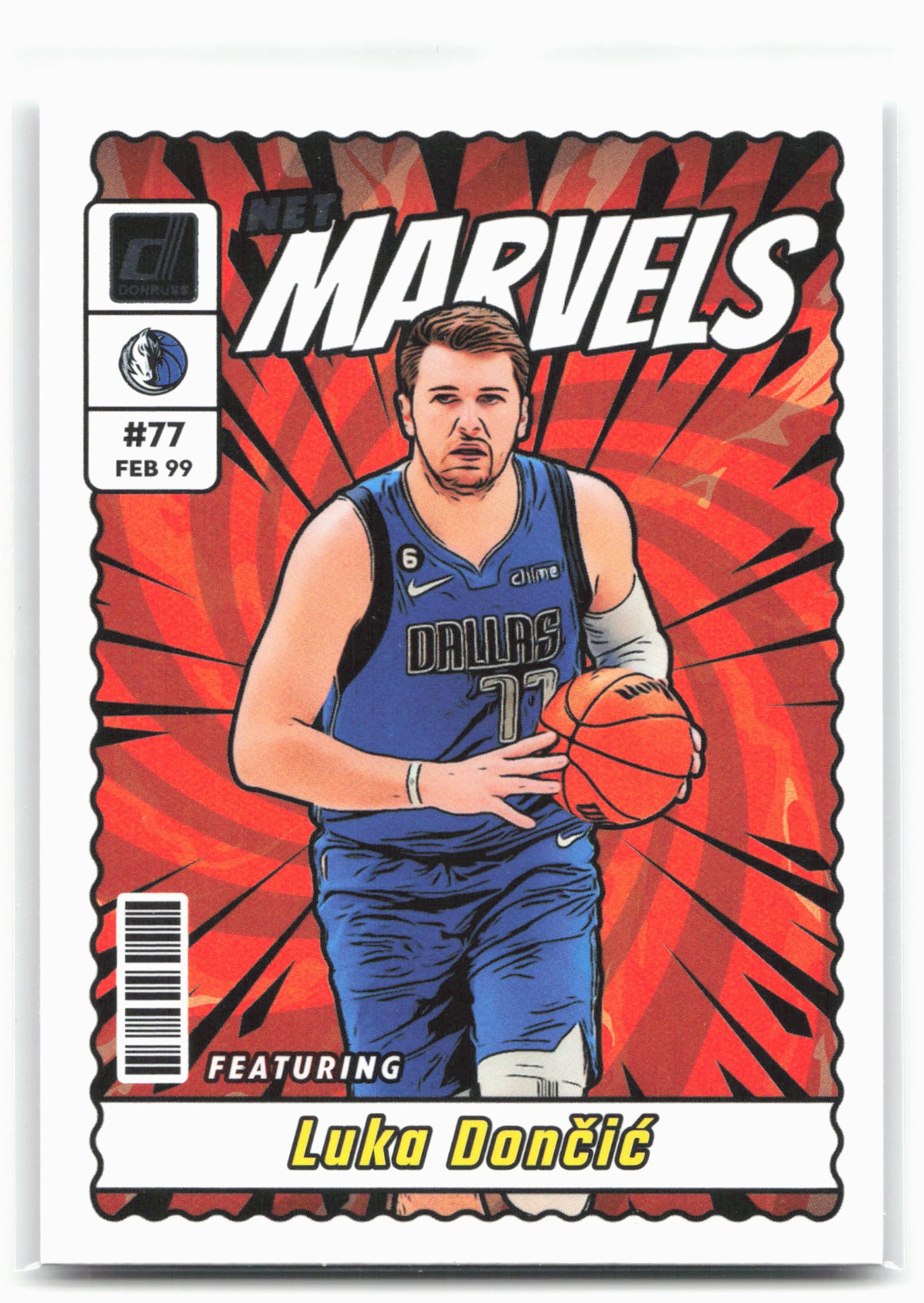 2023-24 Donruss #7 Luka Doncic Net Marvels 28396