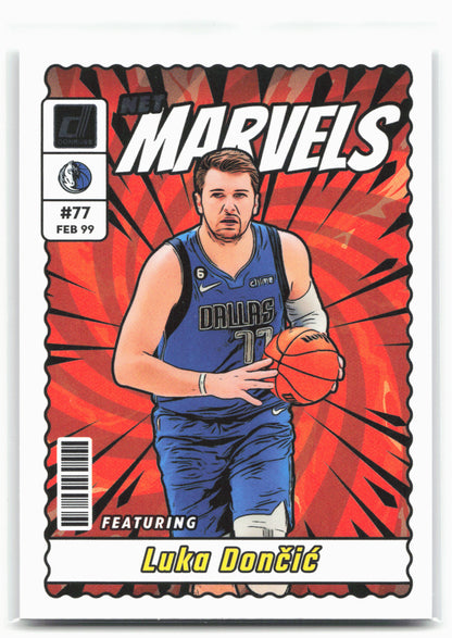 2023-24 Donruss #7 Luka Doncic Net Marvels 28396