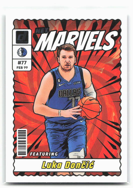 2023-24 Donruss #7 Luka Doncic Net Marvels 28396
