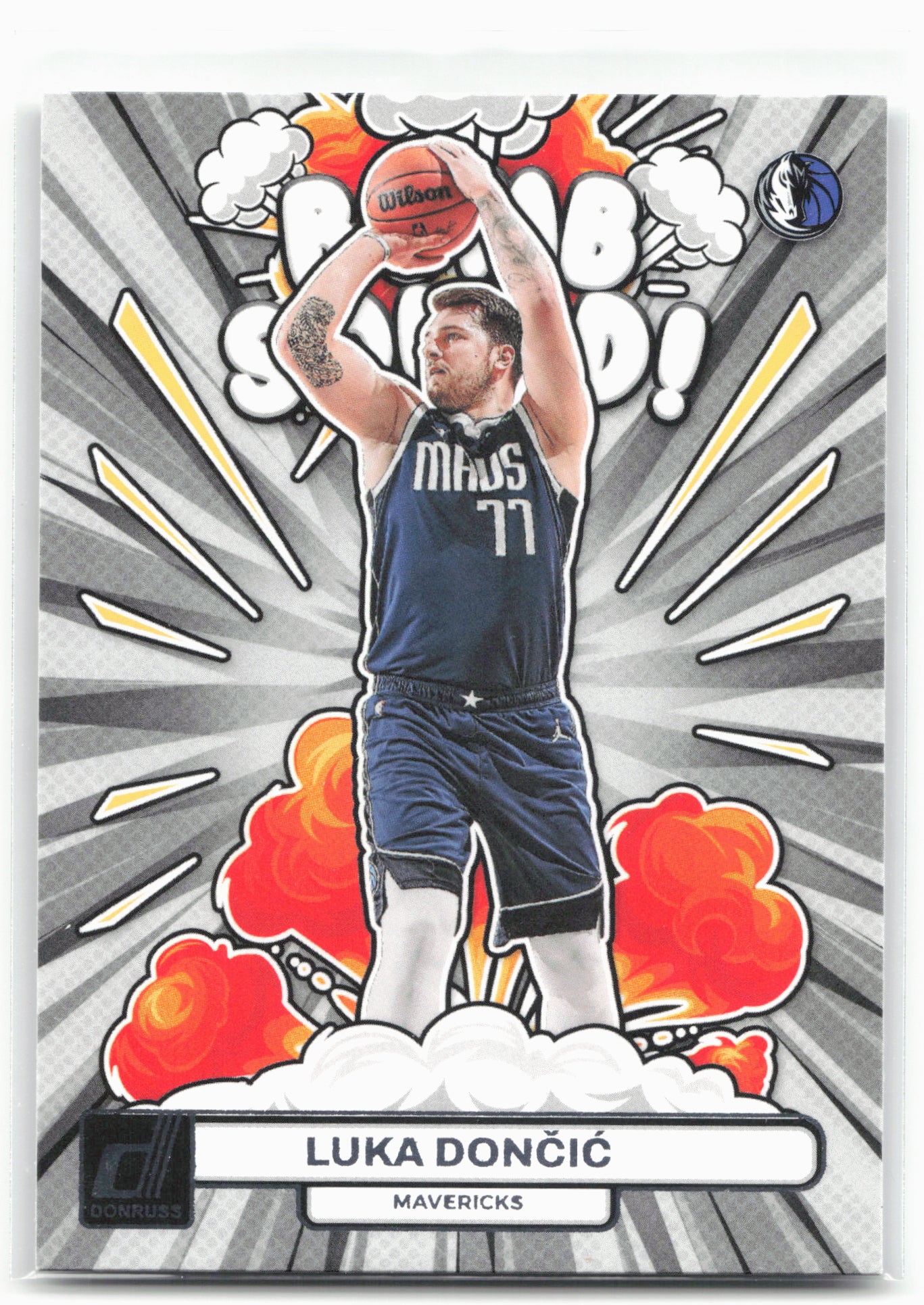 2023-24 Donruss #3 Luka Doncic Bomb Squad 28397