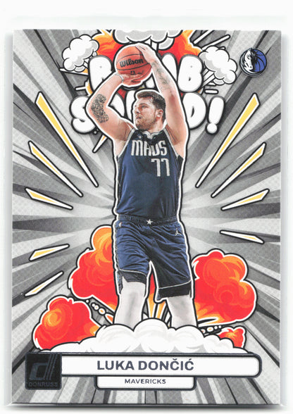 2023-24 Donruss #3 Luka Doncic Bomb Squad 28397