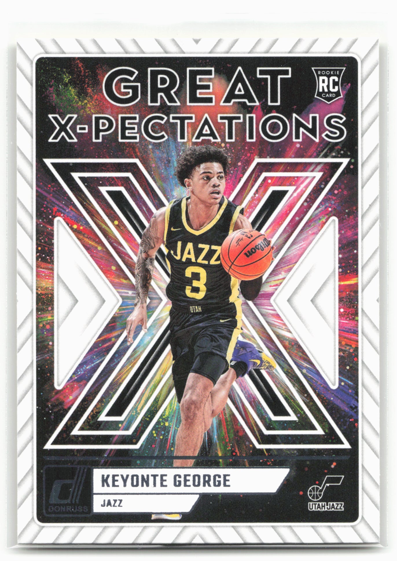 2023-24 Donruss #17 Keyonte George Great X-Pectations 28398