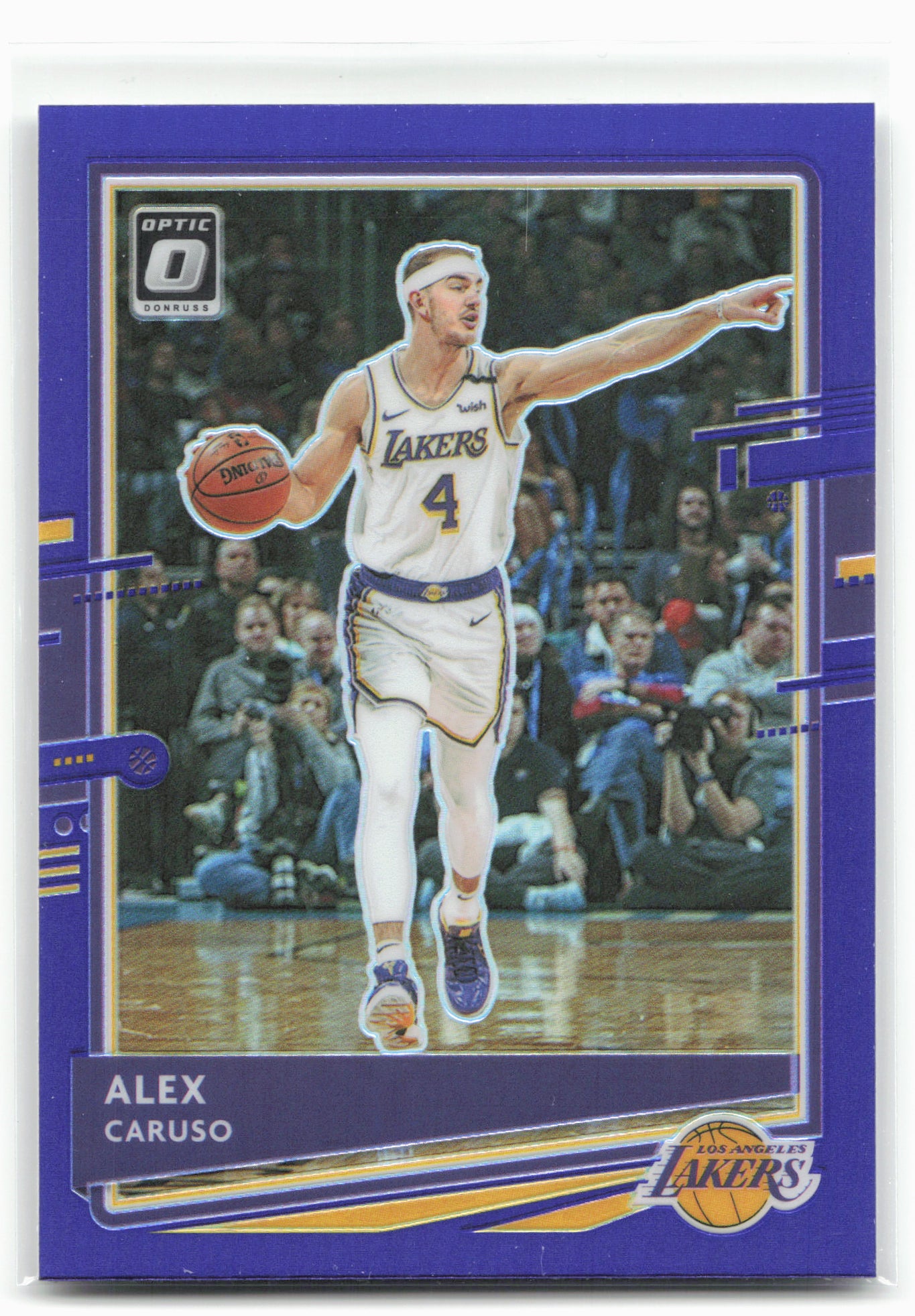 2020-21 Donruss Optic #98 Alex Caruso Purple
