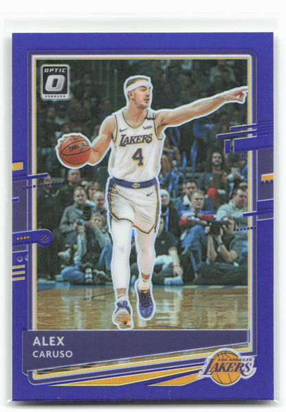 2020-21 Donruss Optic #98 Alex Caruso Purple