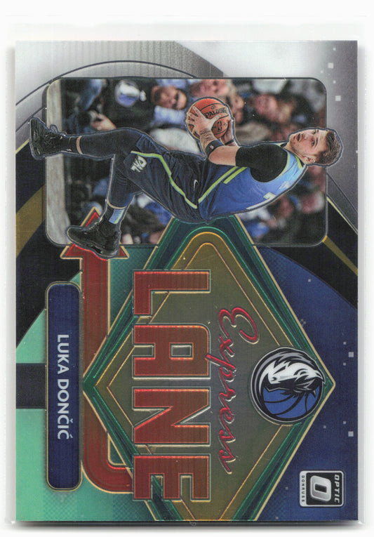 2020-21 Donruss Optic #13 Luka Doncic Express Lane 28403