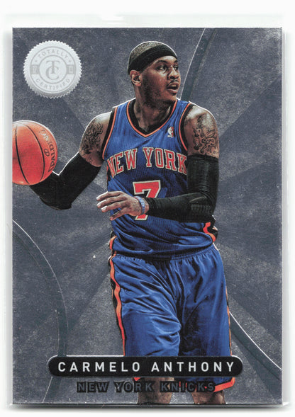 2012-13 Panini Totally Certified #7 Carmelo Anthony