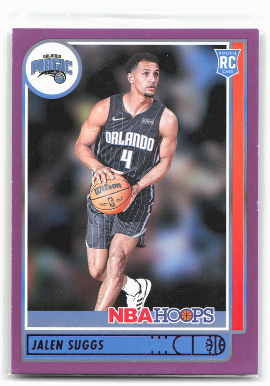 2021-22 Hoops #210 Jalen Suggs Purple