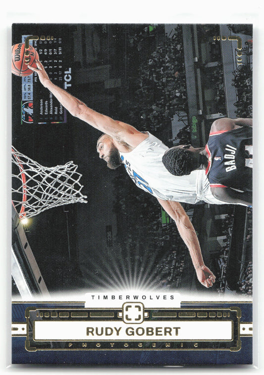 2023-24 Panini PhotoGenic Basketball #93 Rudy Gobert