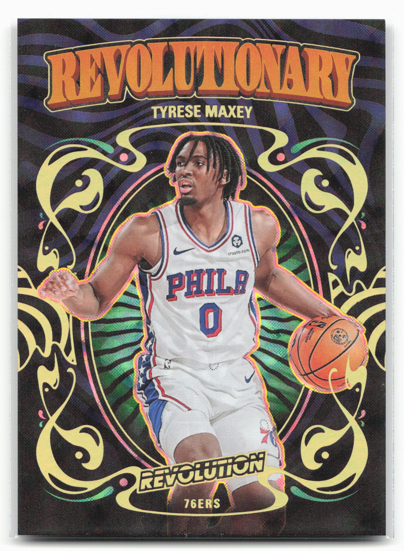 2024-25 Panini Revolution #15 Tyrese Maxey Revolutionary