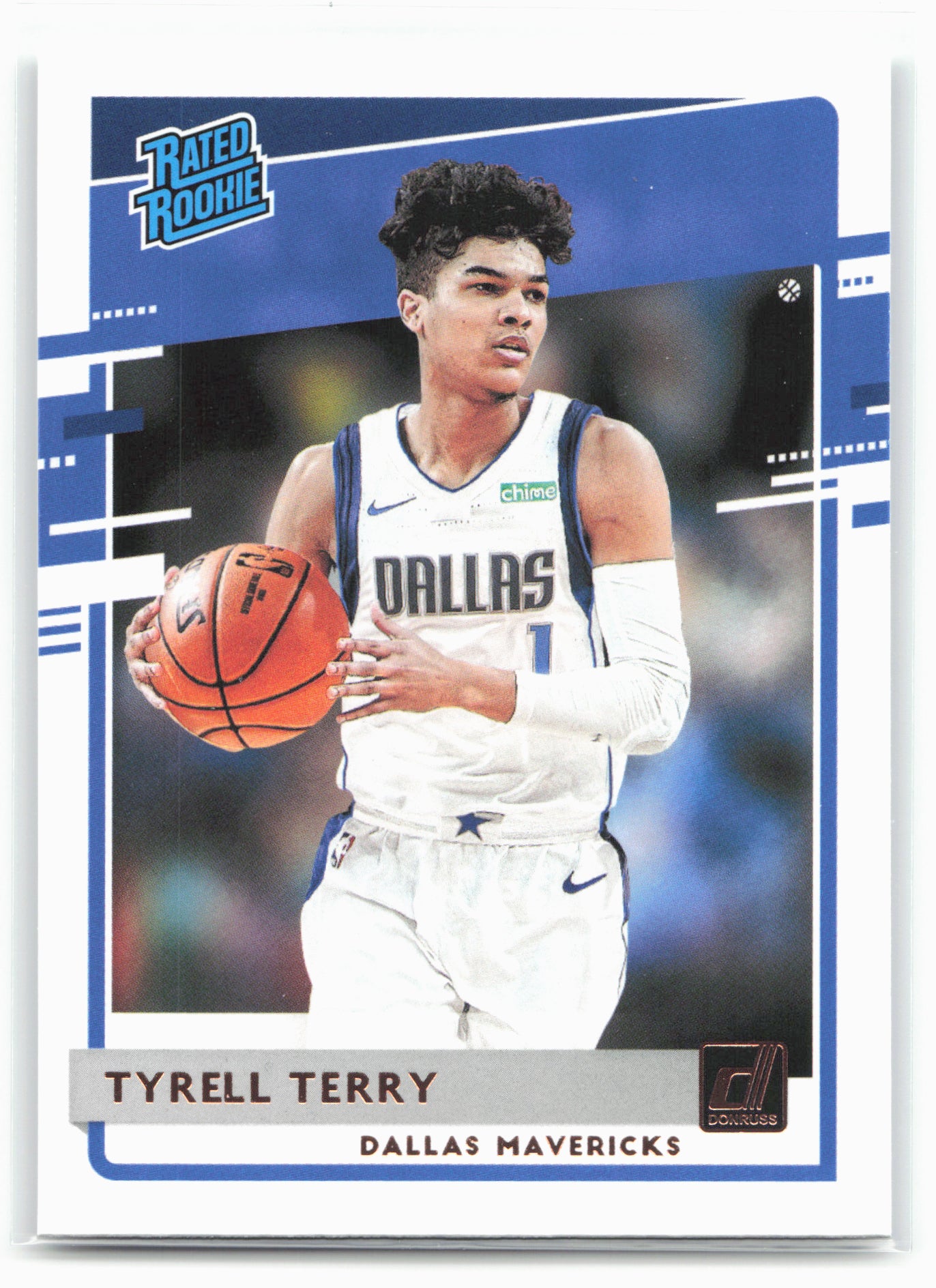 2020-21 Donruss #216 Tyrell Terry