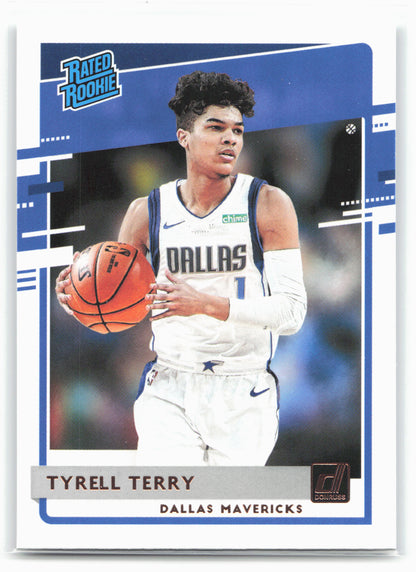2020-21 Donruss #216 Tyrell Terry