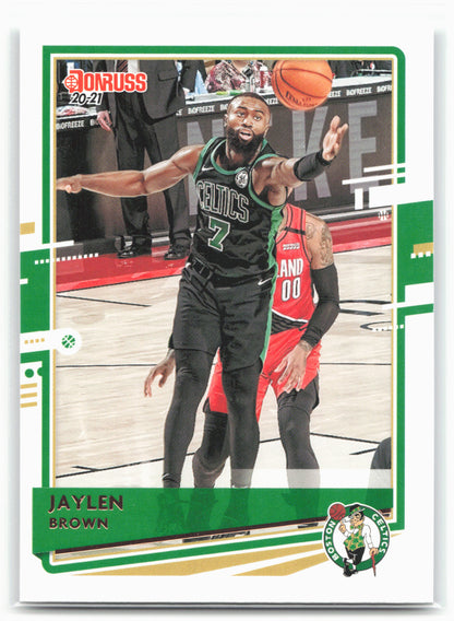 2020-21 Donruss #161 Jaylen Brown
