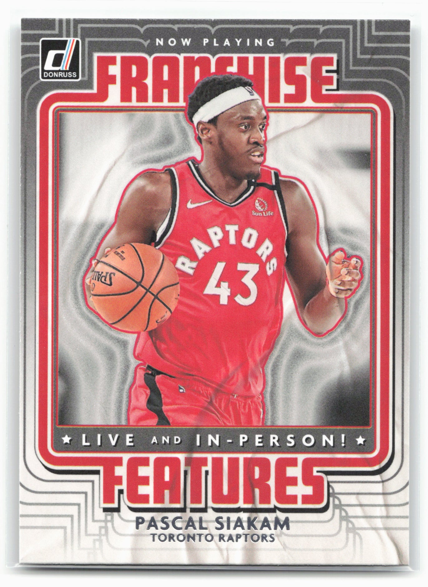 2020-21 Donruss #28 Pascal Siakam Franchise Features