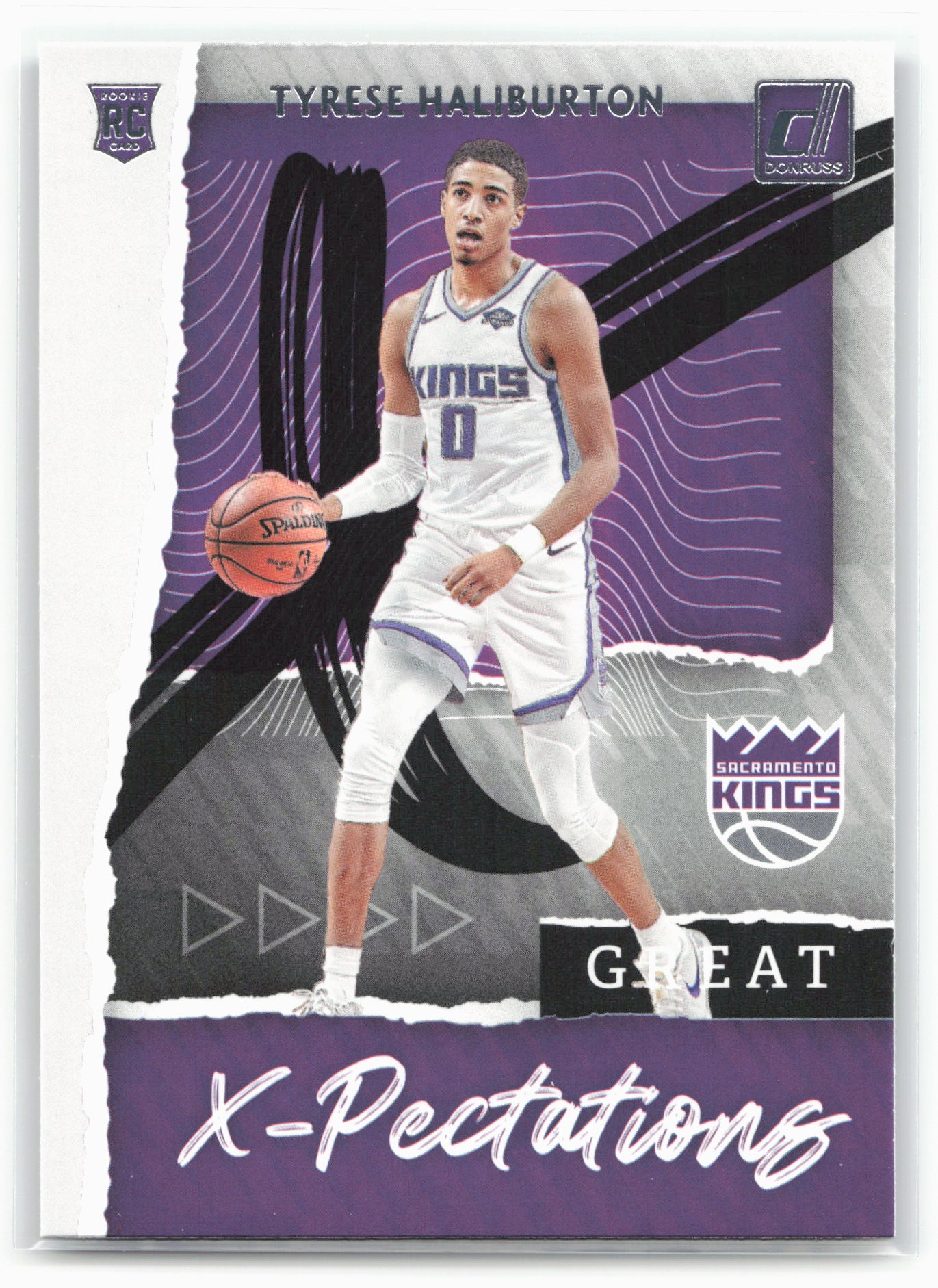 2020-21 Donruss #12 Tyrese Haliburton Great X-Pectations