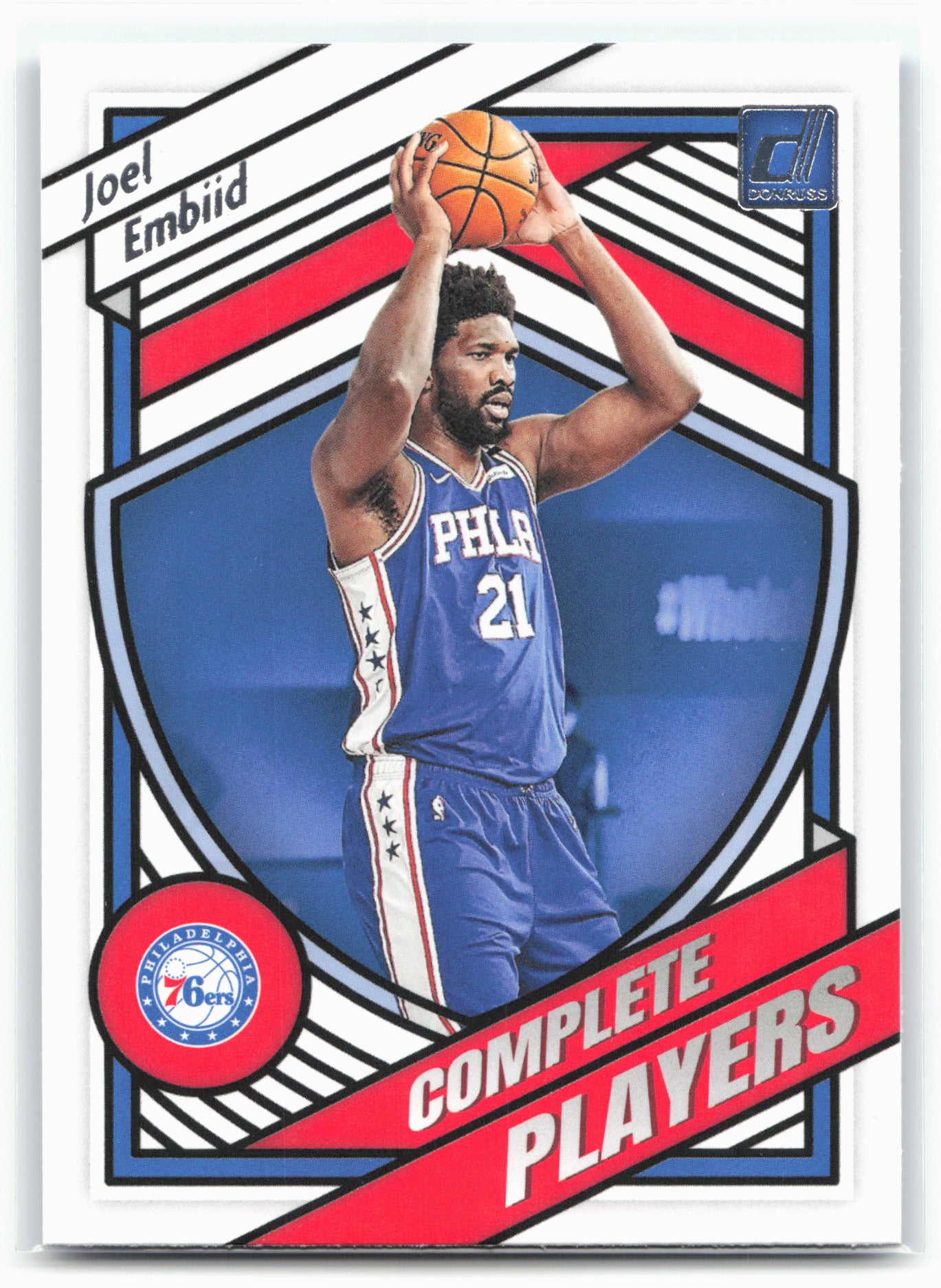 2020-21 Donruss #2 Joel Embiid Complete Players
