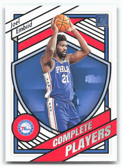 2020-21 Donruss #2 Joel Embiid Complete Players