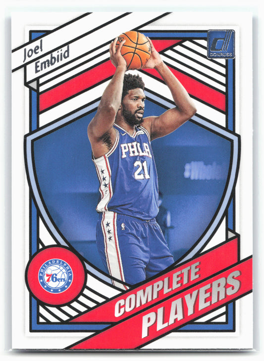 2020-21 Donruss #2 Joel Embiid Complete Players