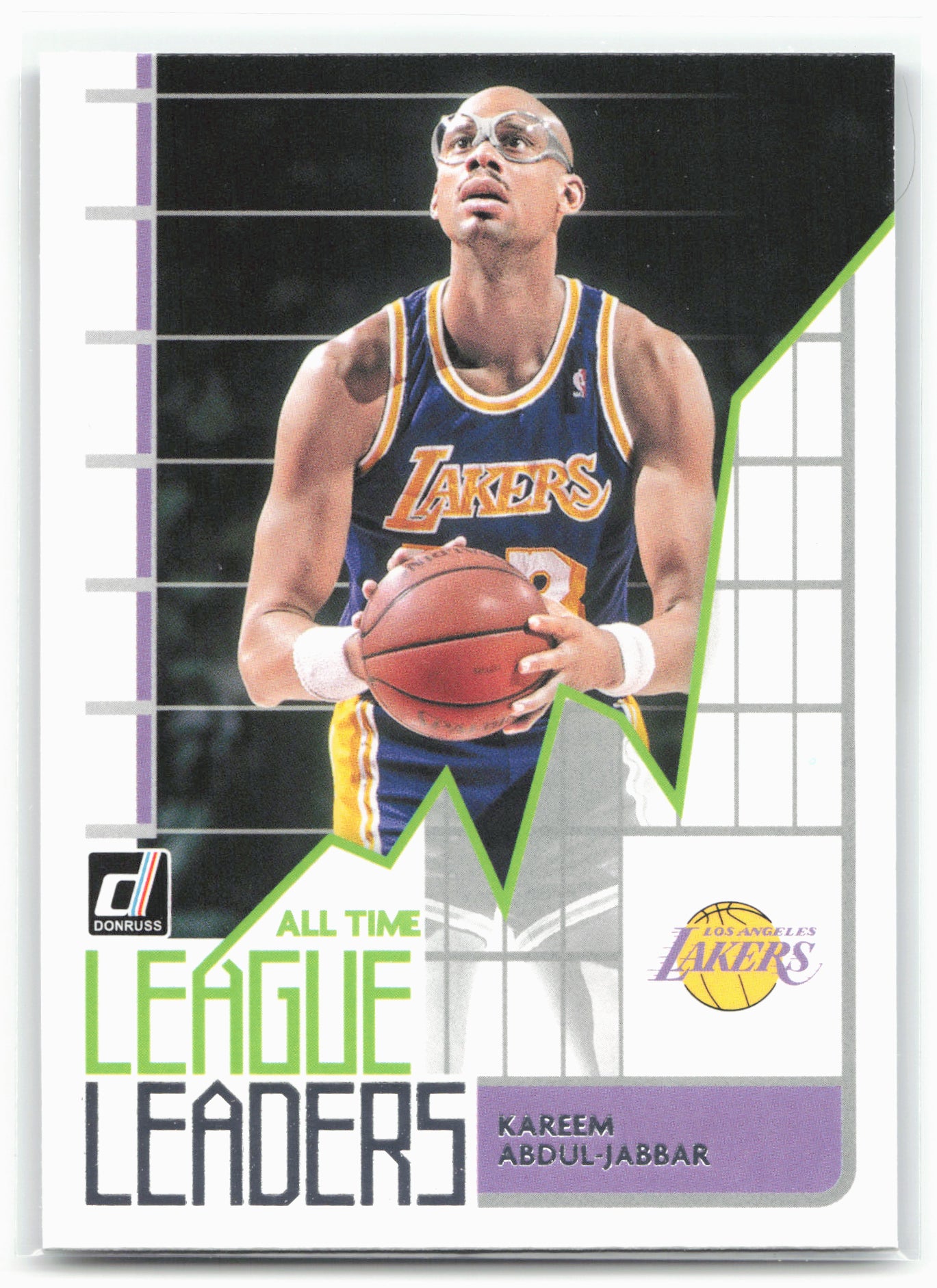 2020-21 Donruss #1 Kareem Abdul-Jabbar All Time League Leaders