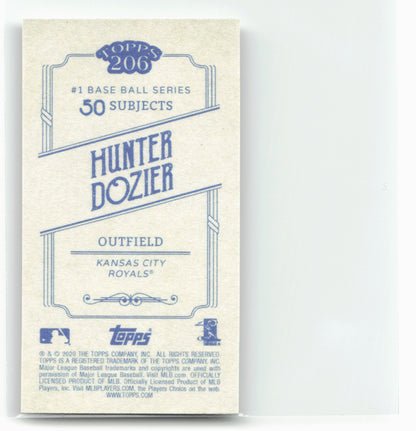 2020 Topps 206 #NNO Hunter Dozier 28454