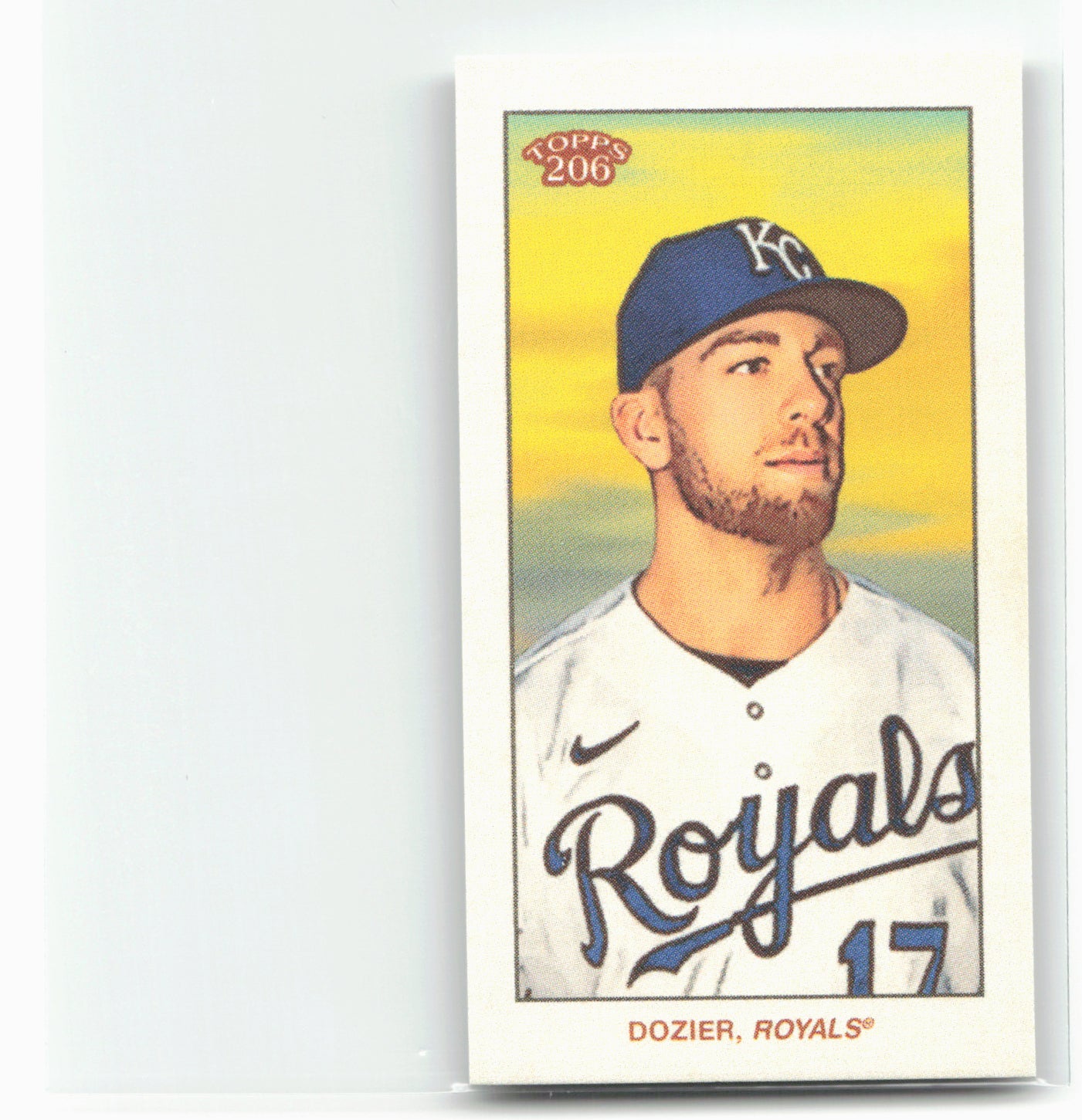 2020 Topps 206 #NNO Hunter Dozier 28455