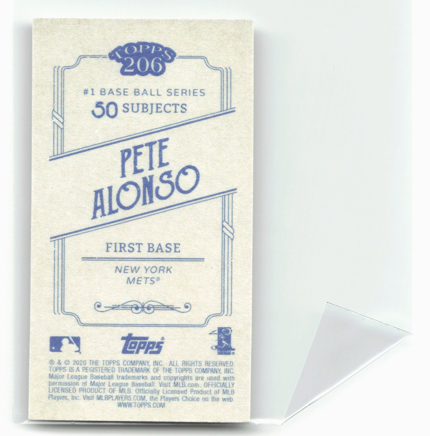 2020 Topps 206 #NNO Pete Alonso
