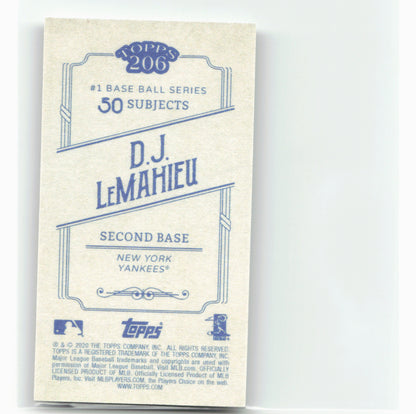 2020 Topps 206 #NNO D.J. LeMahieu
